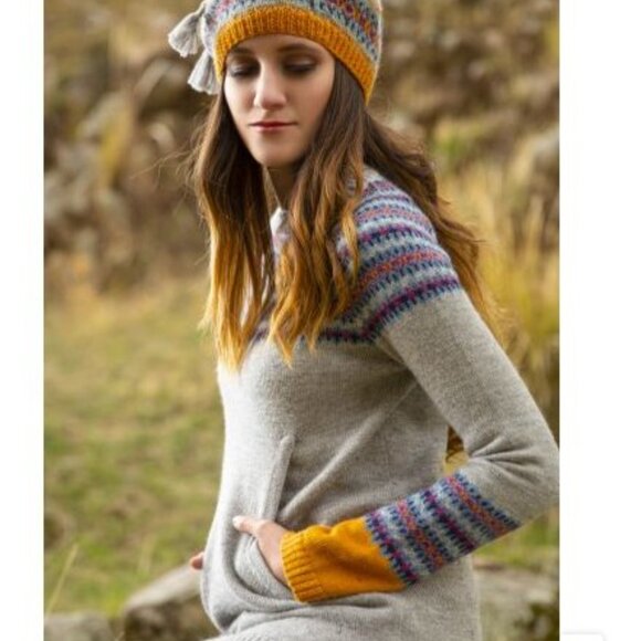 Classic Alpaca Otuzco Fair Isle Sweater. L - Picture 12 of 12